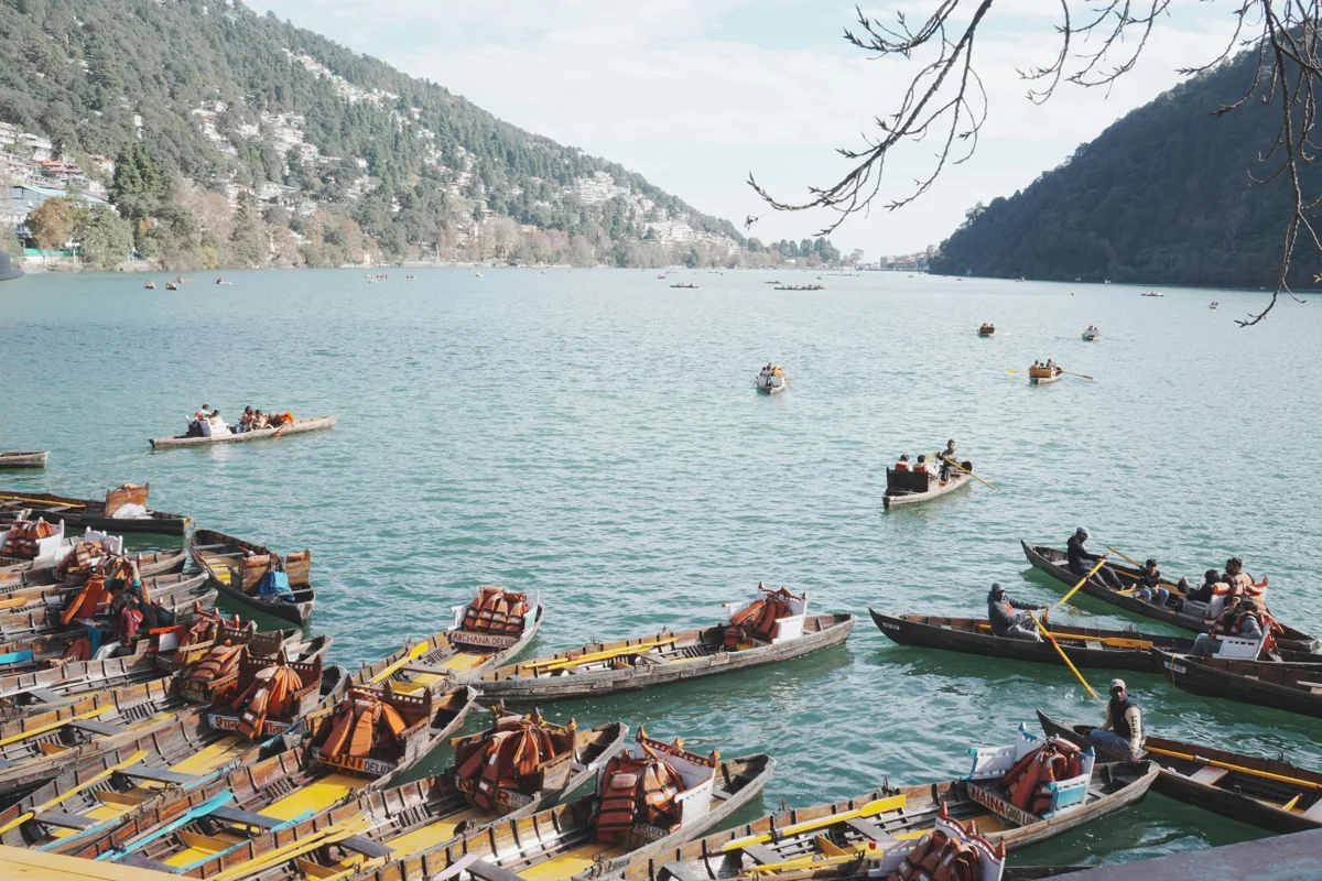 Uttarakhand Himalayan temple surrounded by snow-capped peaks