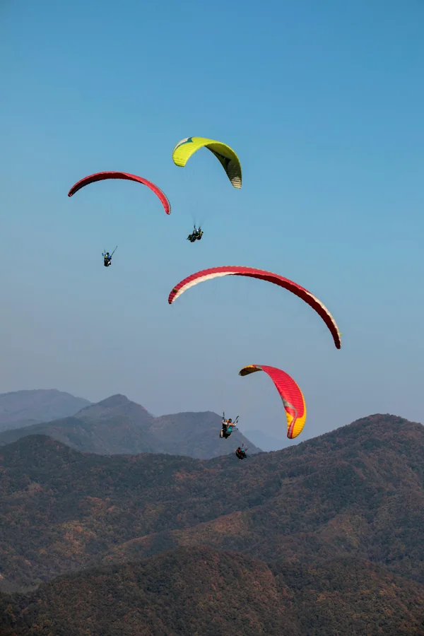 Paragliding in Pokhara