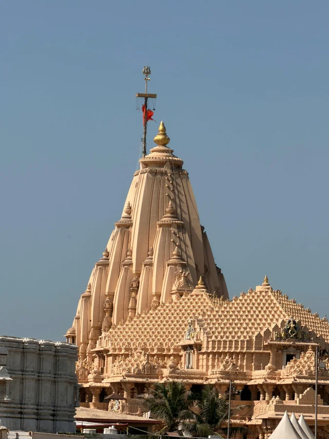 Gujarat cultural landmark with traditional architecture and vibrant colors